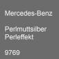 Preview: Mercedes-Benz, Perlmuttsilber Perleffekt, 9769.